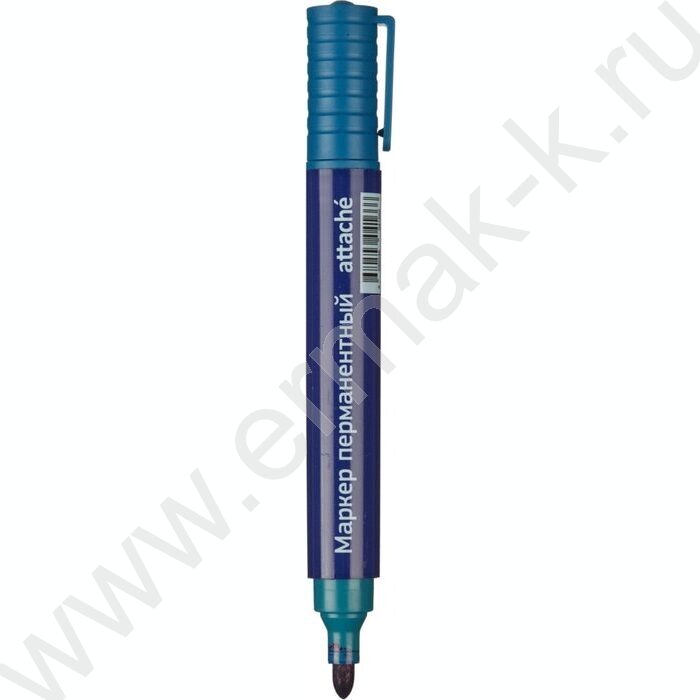 Маркер перм. /синий/ 3мм круг | Фото 2