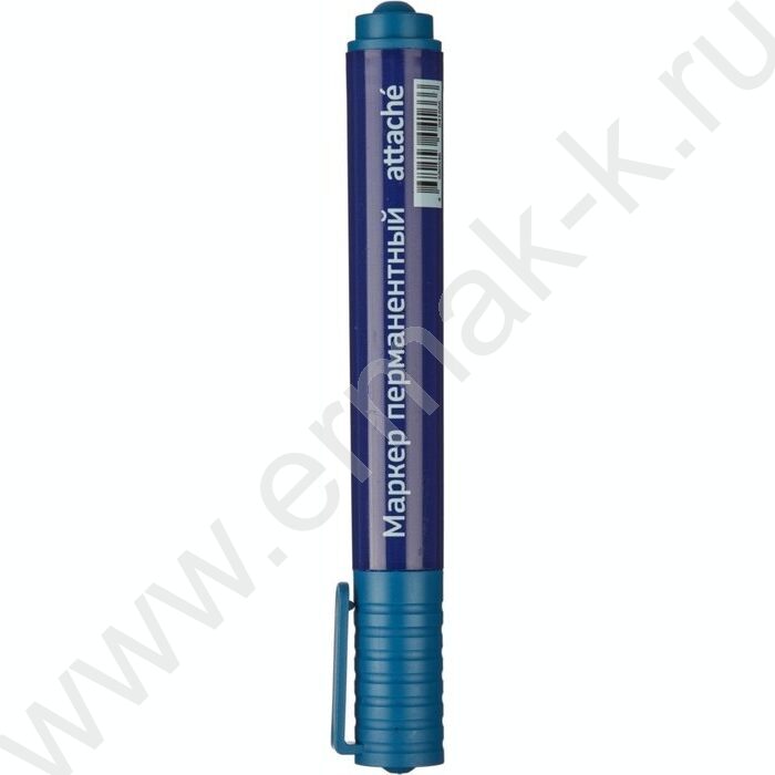 Маркер перм. /синий/ 3мм круг | Фото 3
