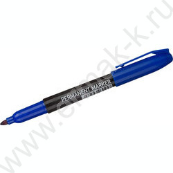 Маркер перм. /синий/ 2мм круг | Фото 5