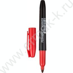 Маркер перм. /красный/ 2мм круг | Фото 1