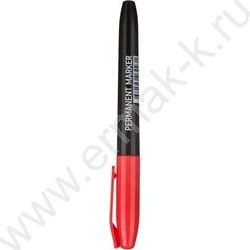 Маркер перм. /красный/ 2мм круг | Фото 2