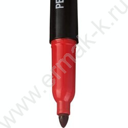 Маркер перм. /красный/ 2мм круг | Фото 3