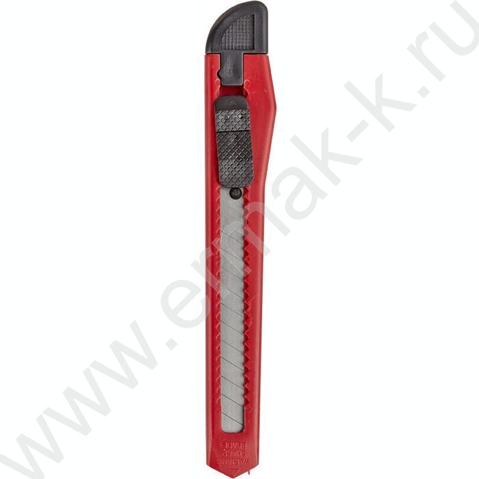 Нож канцелярский  9мм Attache красный с фиксатором | Фото 2