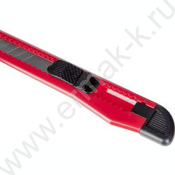 Нож канцелярский  9мм Attache красный с фиксатором | Фото 5