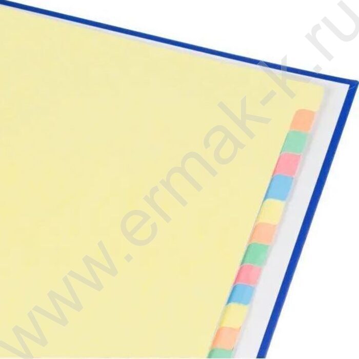 Разделитель листов картон А4 цветной 1-20 | Фото 6