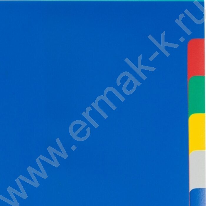 Разделитель листов пластик А4 цветной 12цв | Фото 3