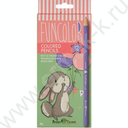 Карандаши пластиковые 12цв Funcolor 4вида | Фото 6