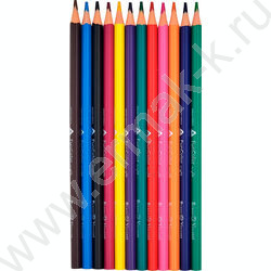 Карандаши пластиковые 12цв Funcolor 4вида | Фото 9