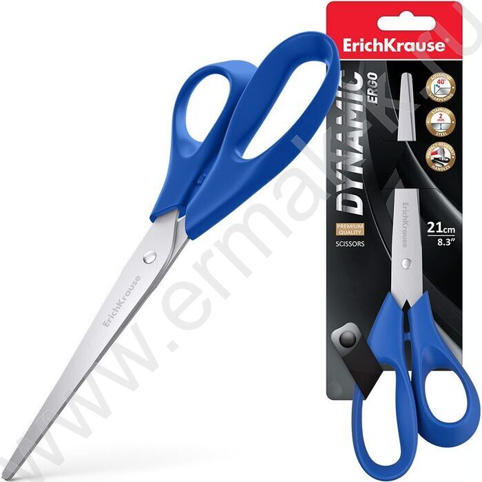 Ножницы 21см Dynamic /ассорти /европодвес | Фото 2