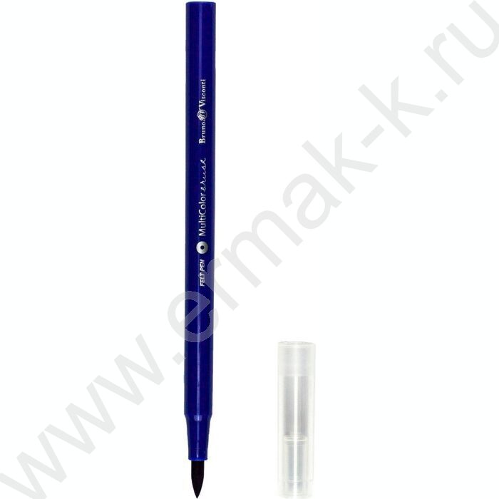 Фломастеры  12цв Multicolor кисточки в ПВХ кармане | Фото 4