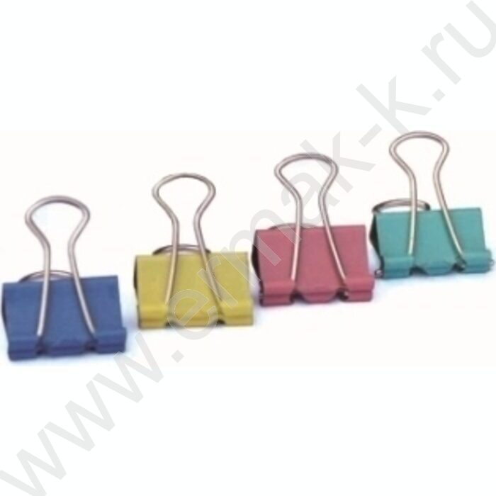 Зажим 51мм цветной | Фото 1