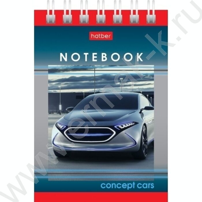 Блокнот  40л А7 спираль/тонир.блок "Машинки" | Фото 2