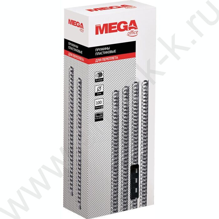 Гребни 10мм  41-60л PMO черные /100шт | Фото 1