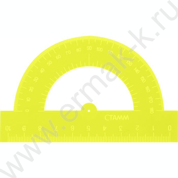 Транспортир 180*10см флюор с отлит. шкалой | Фото 6