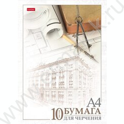 Папка д/черчения А4 10л 190г/м² б/р "Архитектура" | Фото 1