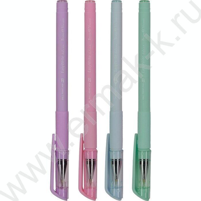 Ручка шар EasyWrite Zefir синяя 0,5мм/4 цвета корпуса | Фото 2