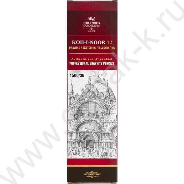 Карандаш ч/гр 3B (KIN 1500) | Фото 6