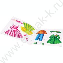 Игра-конструктор А5 Наряды для кукол.Супермодель | Фото 2