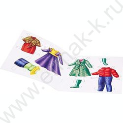 Игра-конструктор А5 Наряды для кукол.Фотомодель | Фото 2