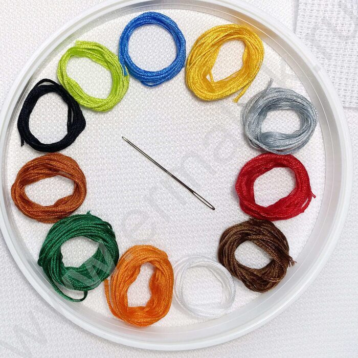 Набор д/творчества Вышивка  Щенок (с пяльцами) | Фото 2