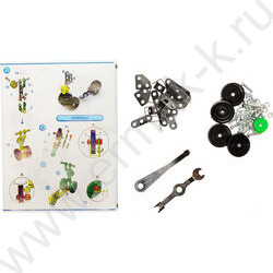 Конструктор металлич. для уроков труда Школьный-1 (72 эл) | Фото 3