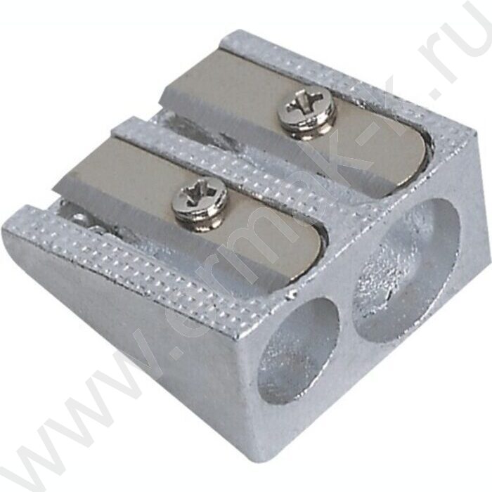 Точилка 2отв. метал прямоугольная | Фото 1