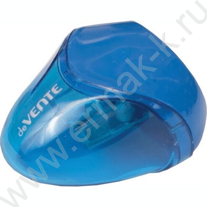 Точилка 1отв. пластик/с контейнером/ ассорти овальная в пластиковой тубе  | Фото 3