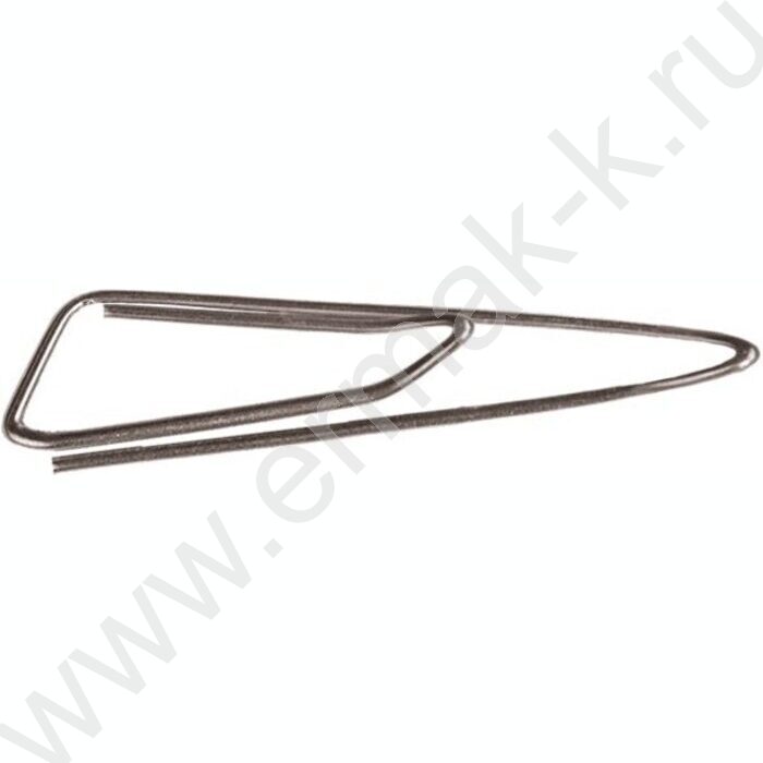 Скрепки 28мм /100шт оцинкованные треугольные с загнутым краем | Фото 2