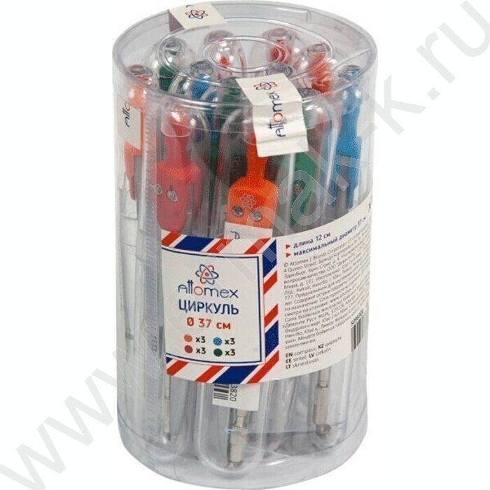 Циркуль пл.футляр /ассорти | Фото 4