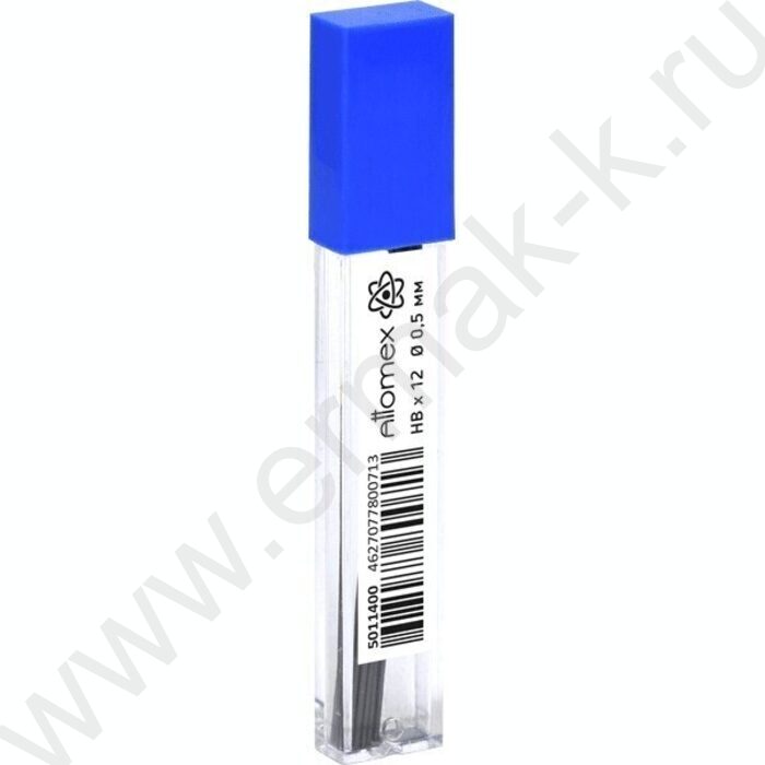 Грифель ч/гр 0,5мм HB 12шт в пл.боксе | Фото 1