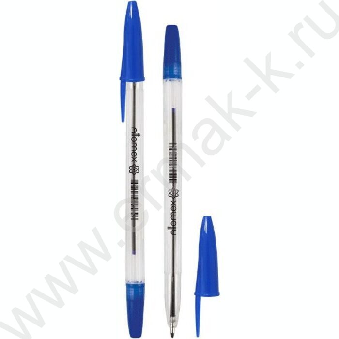 Ручка шар 0,7мм синяя /пр.корпус | Фото 1