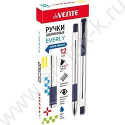 Ручка шар на масл.основе 0,7мм синяя/игла,прозр.корпус,метал.наконечник,резиновый держатель,ульт | Фото 4