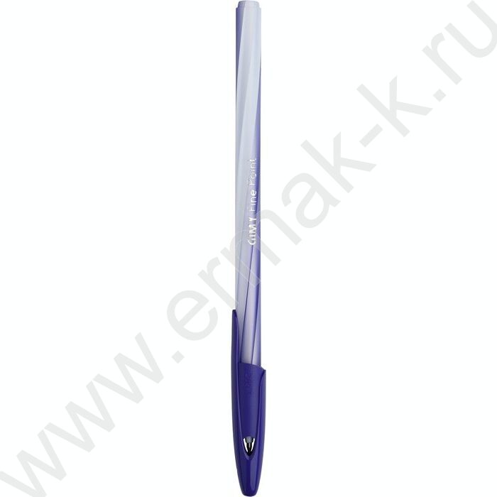 Ручка шар одноразовая 0,6мм Gimmy синяя /кругл.корп. без инд.ш/к  | Фото 3