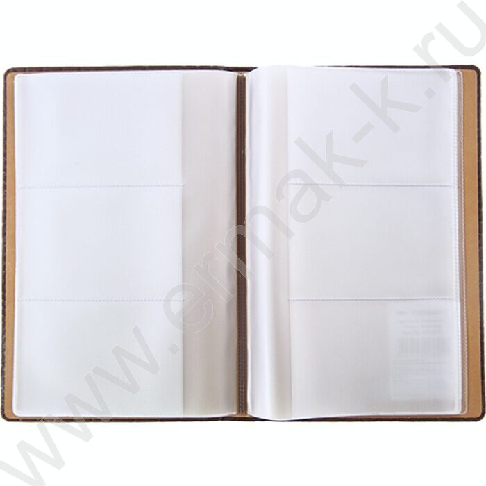 Визитница / 72 карточек/ Аквитания вишневый | Фото 2