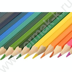 Карандаши  24цв /шестигранные, дерево/ | Фото 9