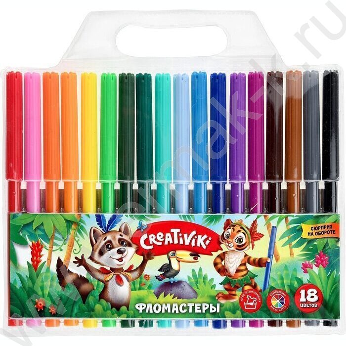 Фломастеры  18цв блистер | Фото 1