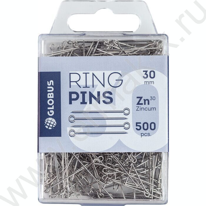 Булавки одностержневые / 500шт 30мм евробокс | Фото 2