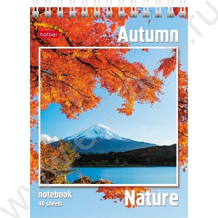 Блокнот  40л А6 спираль "Пейзажи" | Фото 2