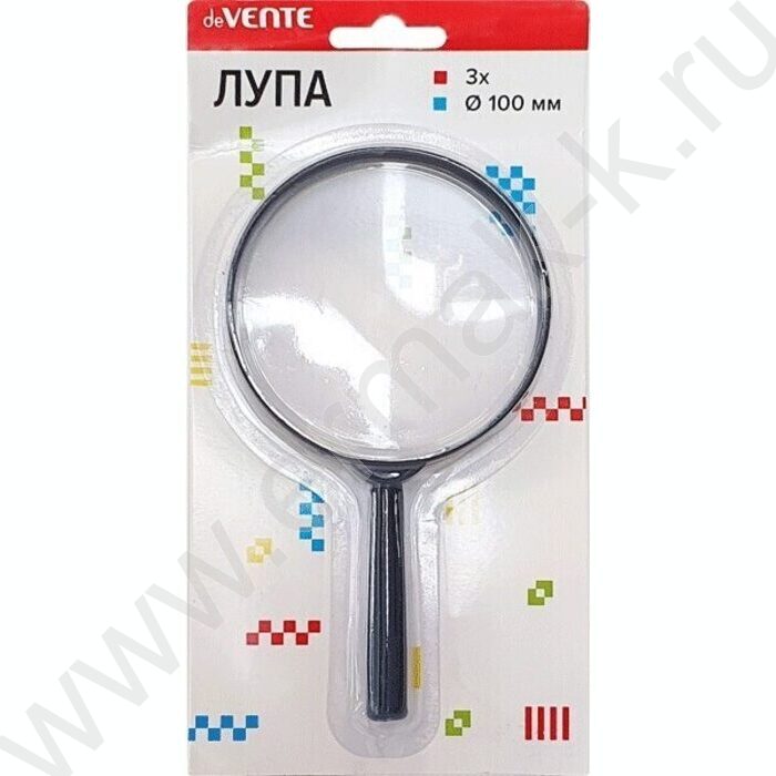 Лупа 100мм 3кратное увеличение /блистер | Фото 2