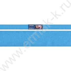 Бумага креповая 50*250см Голубой 32г/м2 | Фото 1