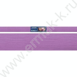 Бумага креповая 50*250см Лиловый 32г/м2 | Фото 1