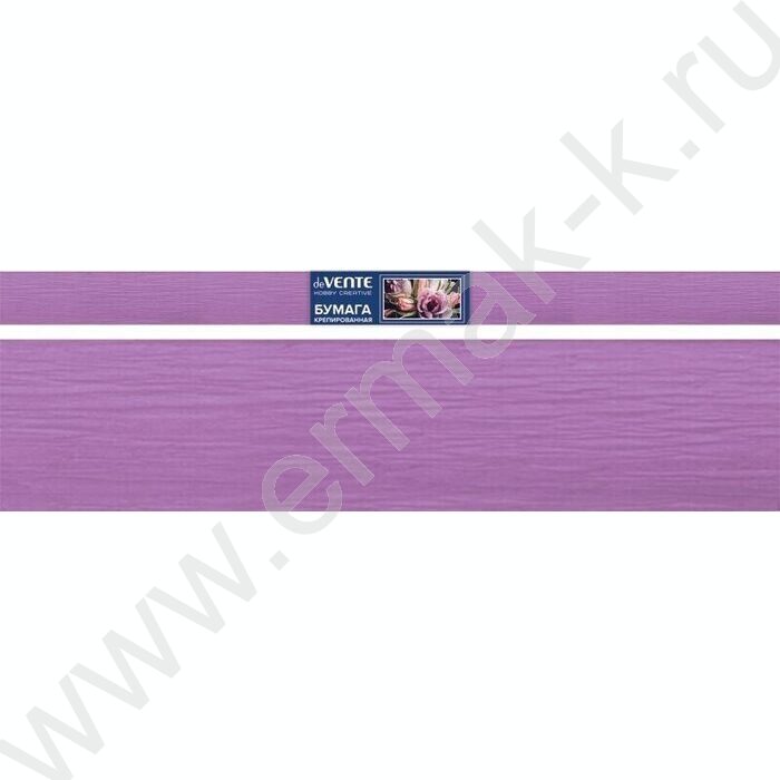 Бумага креповая 50*250см Лиловый 32г/м2 | Фото 1