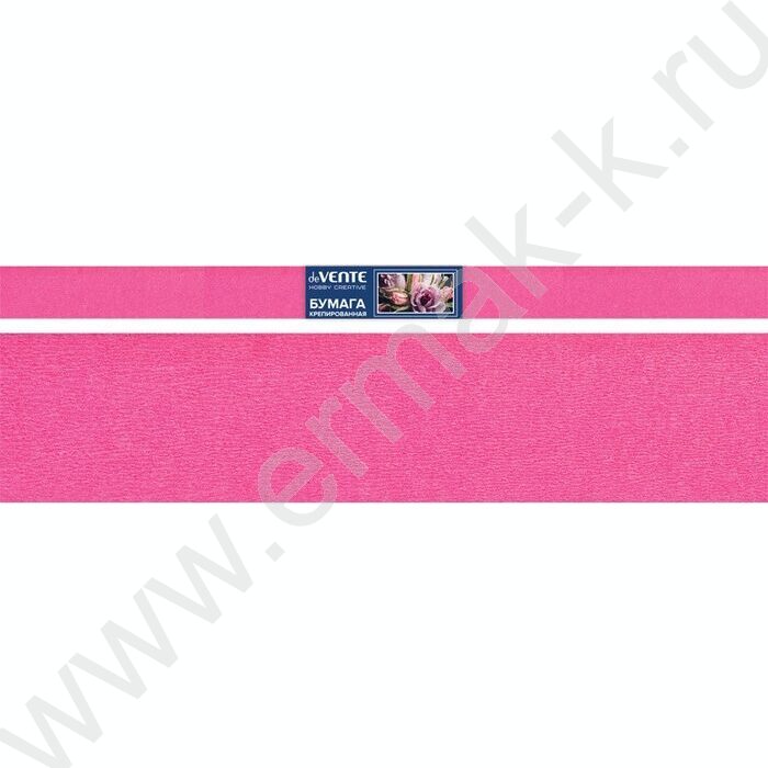 Бумага креповая 50*250см Розовый 32г/м2 | Фото 1