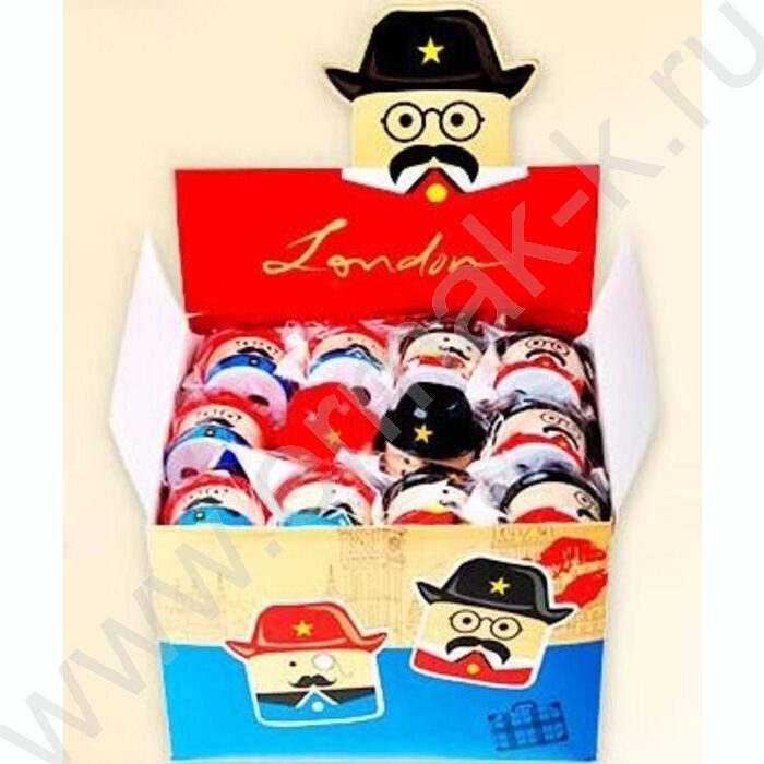 Точилка 2отв. разного диаметра пластик Ковбой ассорти | Фото 3