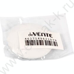 Ластик белый синтетический каучук 40*40*12мм /круглый/ dust-free, с пластикомым держателем | Фото 2