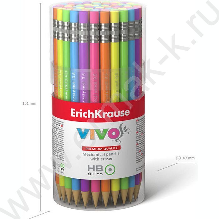 Карандаш механический 0,5мм НВ Vivo | Фото 5
