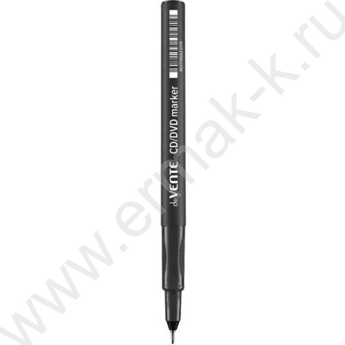 Маркер перм. CD,DVD /черный/ 0,5мм капиллярный наконечник | Фото 1