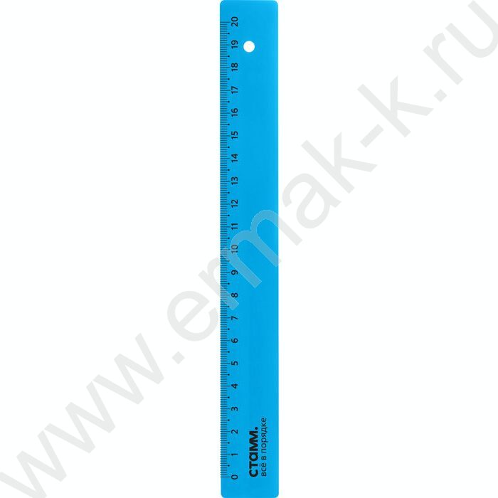 Линейка пл 20см неон/ ассорти | Фото 4