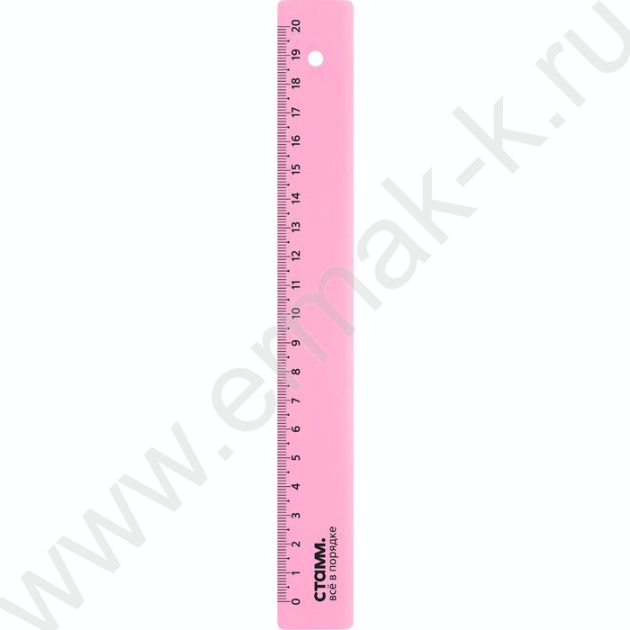 Линейка пл 20см неон прозр. / ассорти | Фото 6