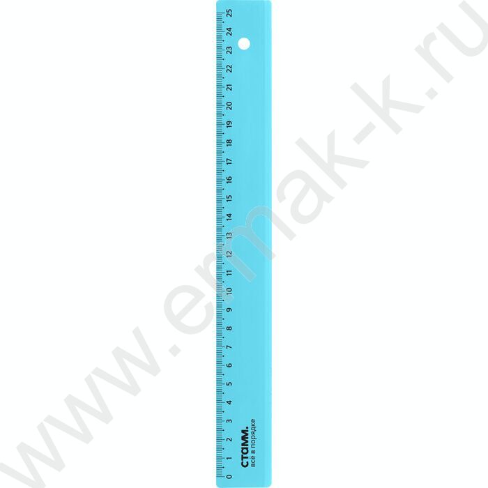 Линейка пл 25см неон прозр. / ассорти | Фото 4